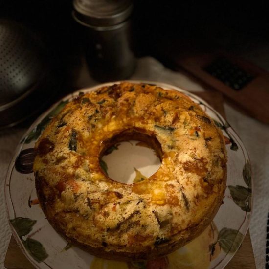 Ciambella salata alle verdure