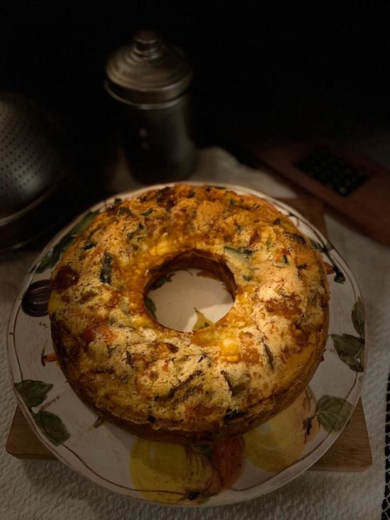 Ciambella salata alle verdure