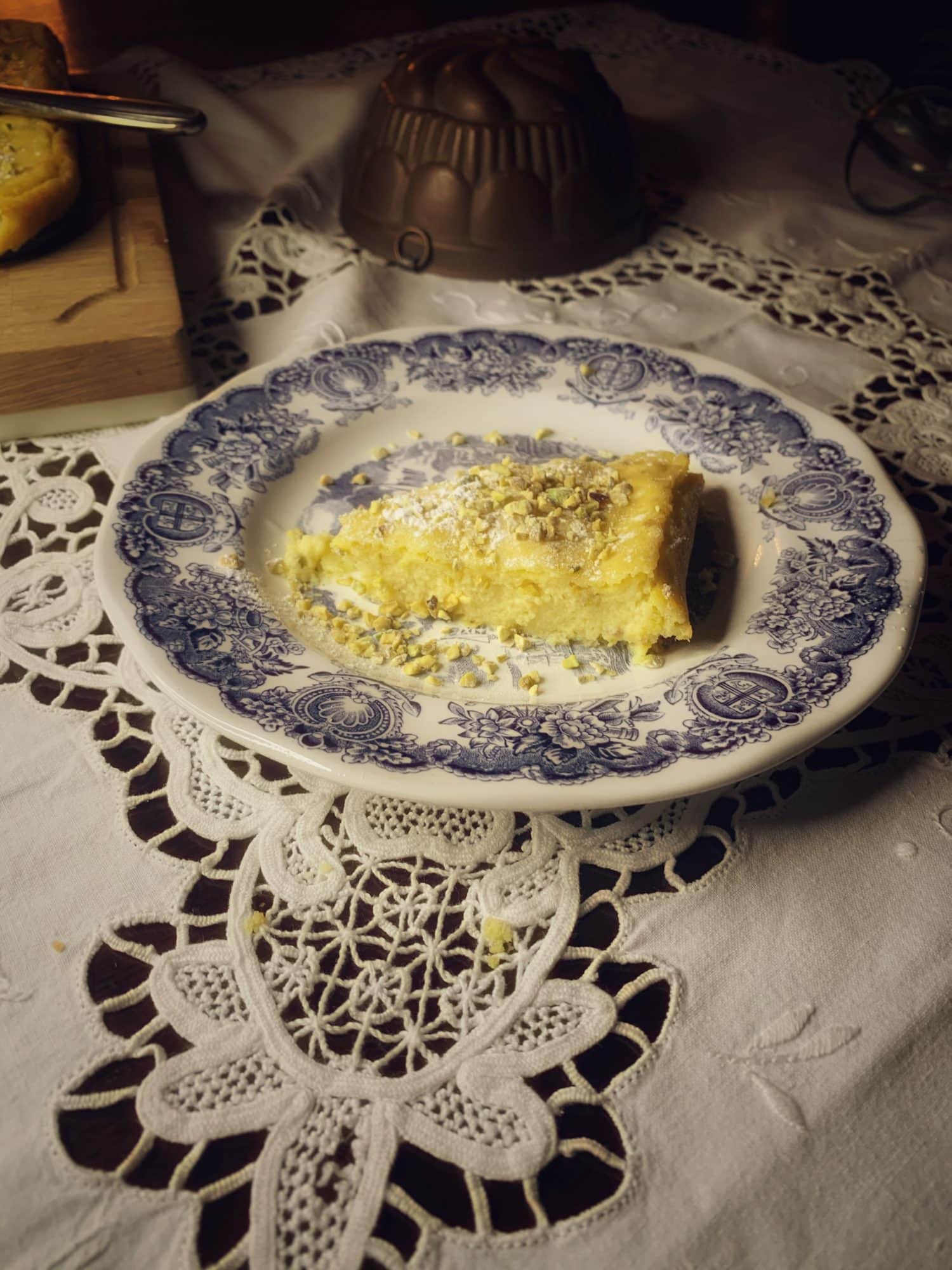 Torta di semolino e ricotta