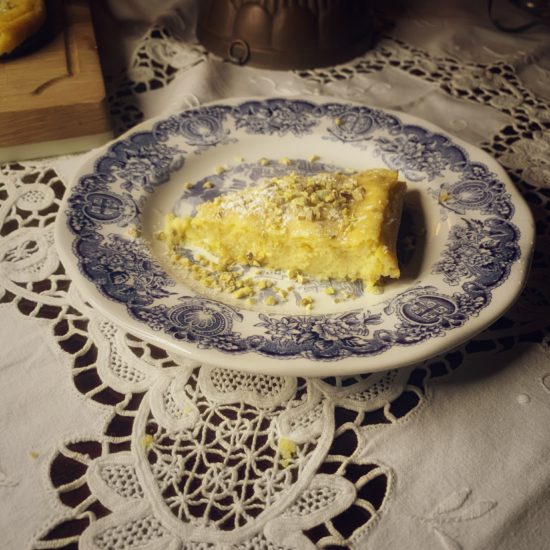 Torta di semolino e ricotta